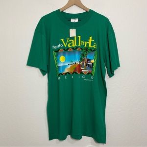 Princess Cruise Men’s XL Vintage Dead stock Puerto Vallarta Tourist T Shirt